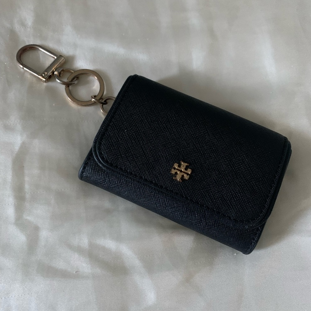 TORY BURCH Card Case Key Ring